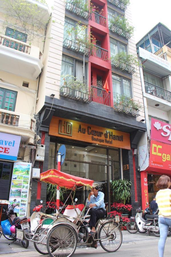 Au Coeur D'Hanoi Boutique Hotel Exterior photo